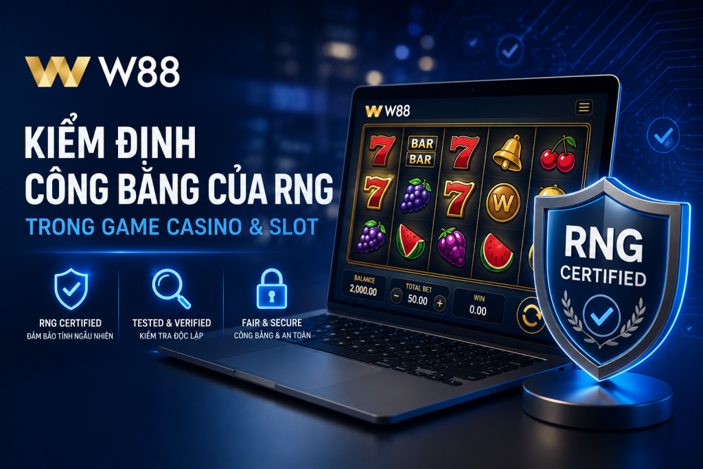 Kiểm định công bằng của RNG trong game casino và slot trực tuyến